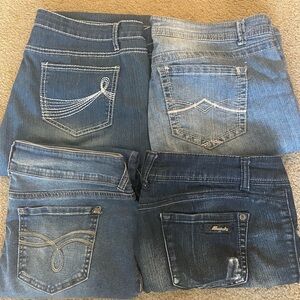 Multiple jeans for less than half the price of one!!!size 15